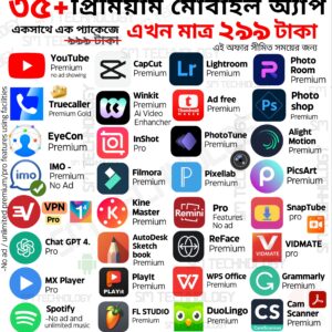 35+ Premium Mobile Apps - Combo Pack